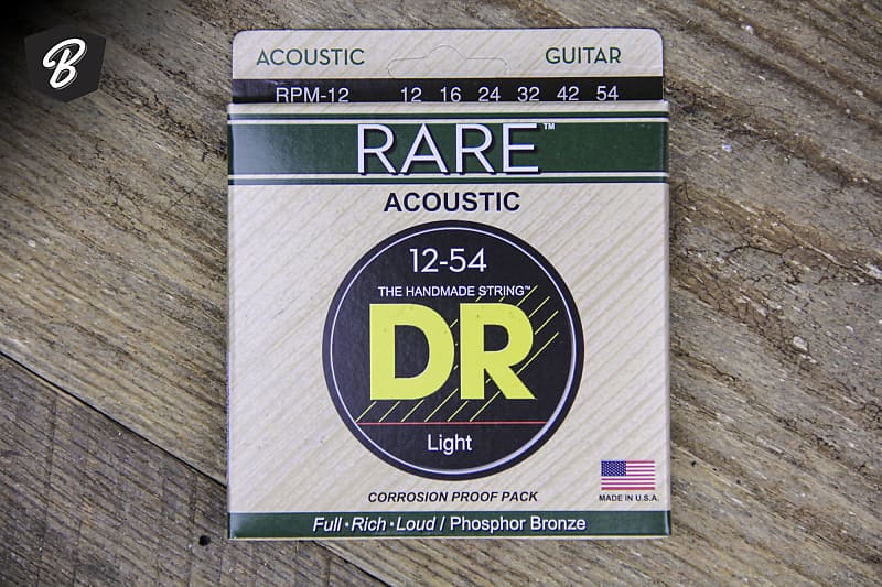 DR Strings Rare Acoustic 12-54 image 1