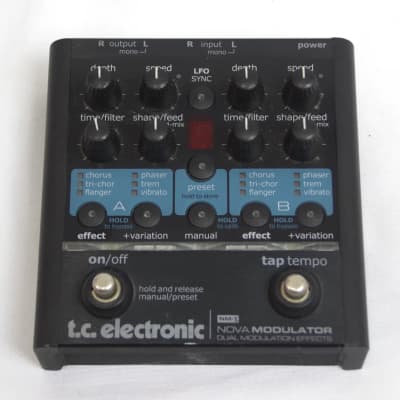 ギター t.c. electronic NOVA MODULATOR TC Electronic NM-1 Nova Modulator | Sweetwater