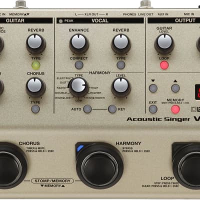 Reverb.com listing, price, conditions, and images for boss-ve-8-acoustic-singer