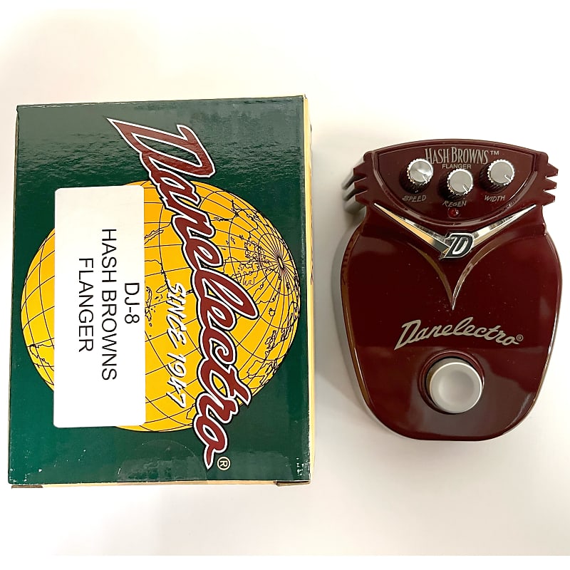 New Old Stock Danelectro DJ-8 Hash Browns Flanger Guitar Effects Pedal image 1