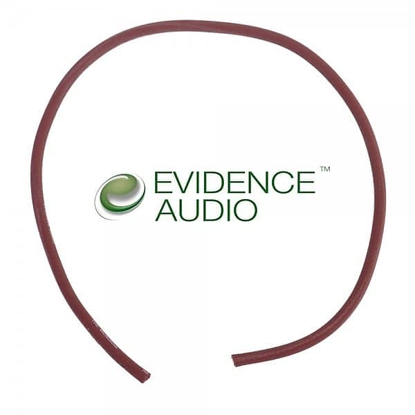 Evidence Audio The Monorail Signal Cable Burgundy 10 ft image 1