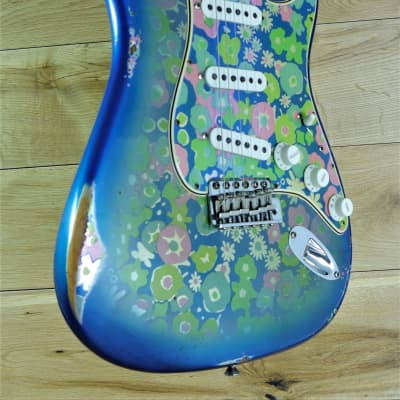 Fender Custom Shop Namm Ltd 69 Blue Flower Strat Relic CZ544505 ~ Namm Show Guitar image 3