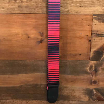 D'Addario Planet Waves 2.0 Guitar Woven Strap Rock Stripes Red - P20S1507 image 3