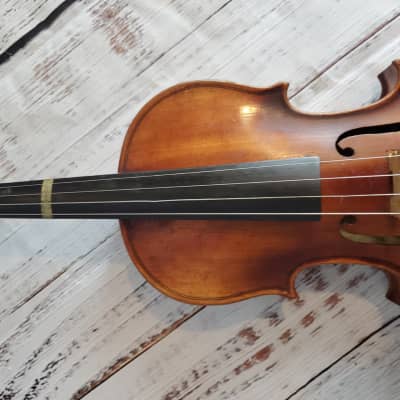 Copy of Antonius Stradivarius Cremonsis, Made in Germany, 1/2 size violin with case image 13