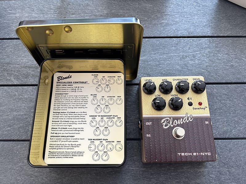 ギター TECH21 Blonde Tech 21 Blonde Overdrive/Boost | Reverb Canada