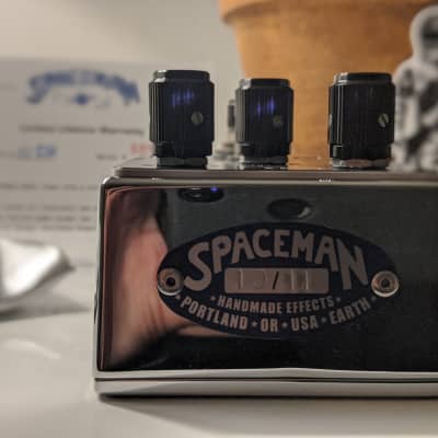 Spaceman Rare! #10 of 11. Saturn VI Harmonic Booster Chrome 2010s Chrome image 2