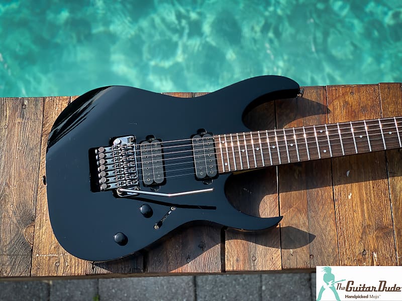 2010 Ibanez Prestige RG1527Z - Seven String - Black - RG1527
