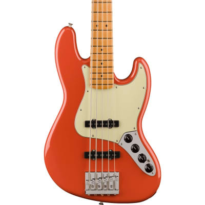 Fender Player Plus Jazz Bass V, 5-String, Fiesta Red for sale