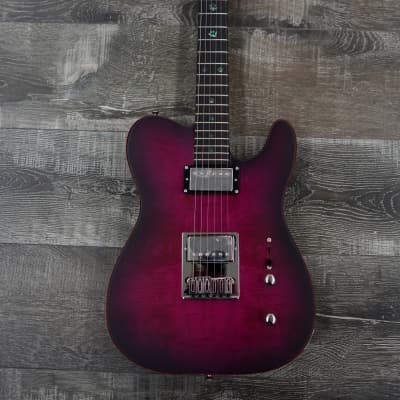 AIO TC1-HH Electric Guitar - Boysenberry *Humbucker Pickups for sale