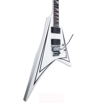 ESP E-II SV Standard Satin Grip Snow White with Black