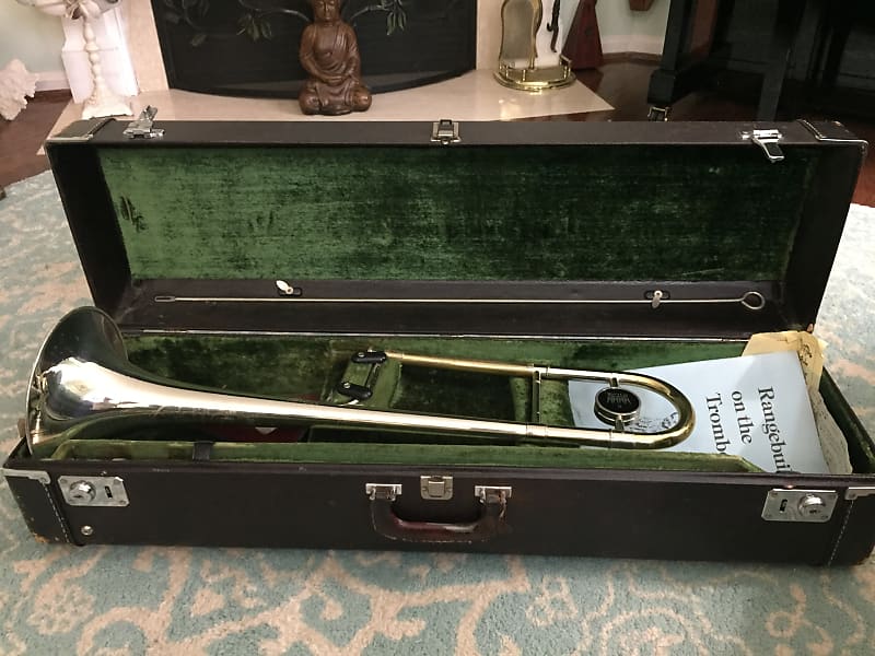 King 3B Concert Silver Sonic 1980s Trombone Freshly serviced, Reverb