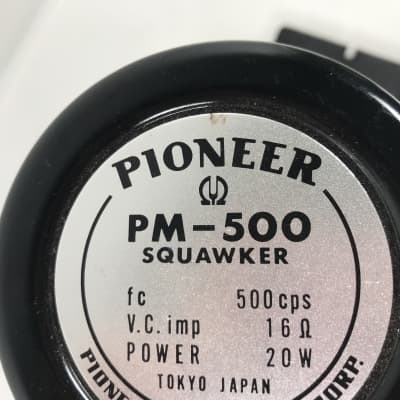 Vintage Pioneer PM-500 Compression Midrange Speaker Tweeter image 5