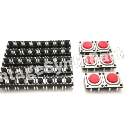 AKAI MPC-2000XL - Full set of 46 Panel Switches Micro Switch Sampler MPC2000XL