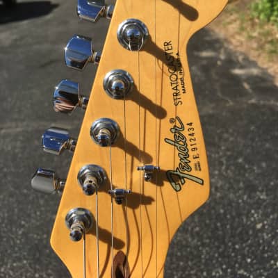 Fender USA Stratocaster 1989 - 1990 Black image 3