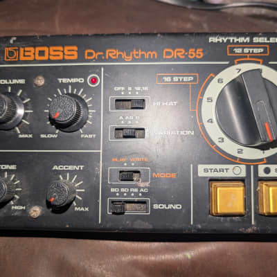 Boss DR-55 Dr. Rhythm 1980s - Black