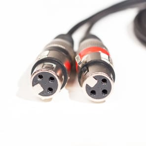 Seismic Audio - 3 Foot Dual XLR Female to Dual RCA Male Patch Cable image 2