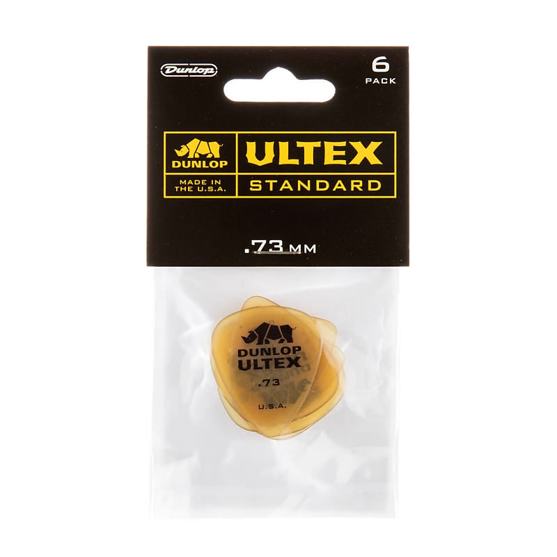 Dunlop Ultex Standard Pick .73mm - 6 Pack image 1
