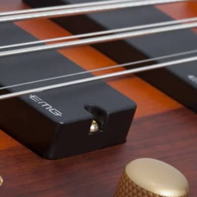 Schecter Stiletto Studio-8 Active 8-String Bass, Honey Satin  2740 image 16