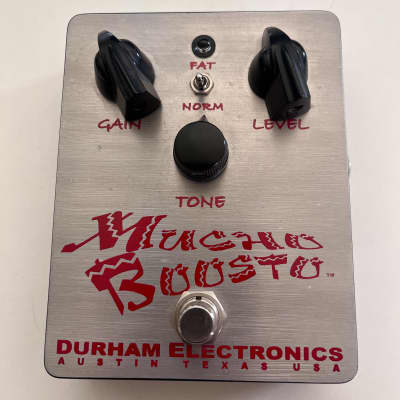Reverb.com listing, price, conditions, and images for durham-electronics-mucho-boosto