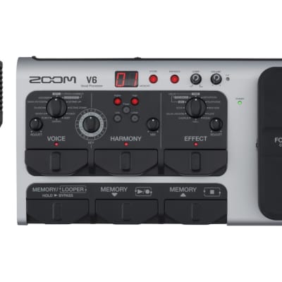 Zoom V6-SP Vocal Effects Processor Pedal | Sweetwater