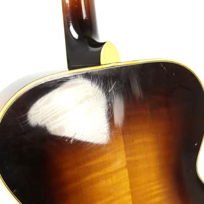 1943 Epiphone Broadway Sunburst Archtop Acoustic Guitar w/ OHSC Stunning! image 11