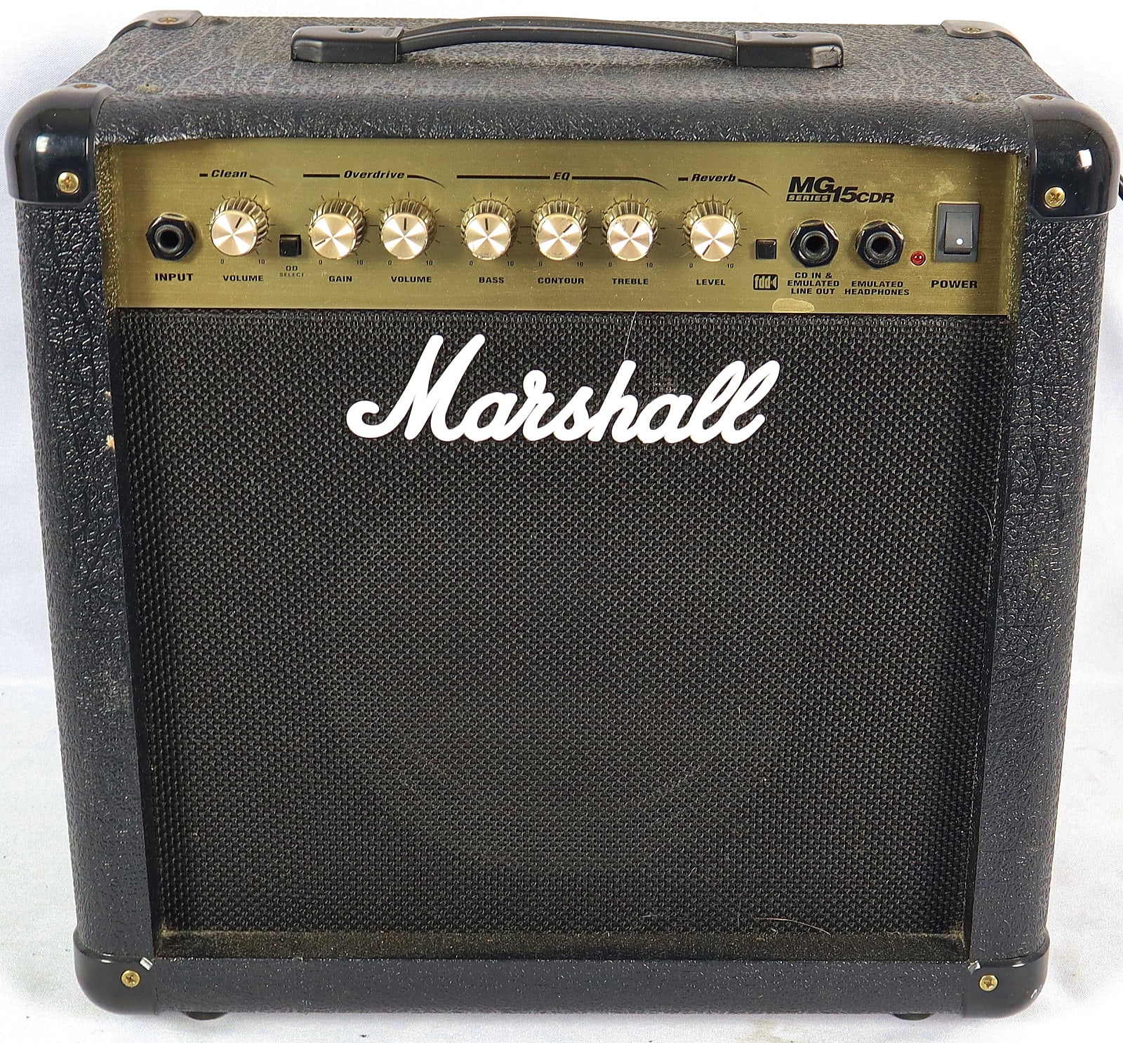 AMPLIFICADOR GUITARRA ELECTRICA MARSHALL MG15GR, 15 WATT,1 X 8,REVERB