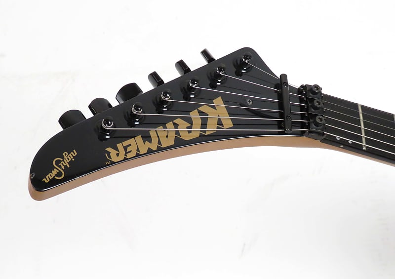 1989 Kramer Nightswan - Lightning Bolt Graphic - Vivian | Reverb