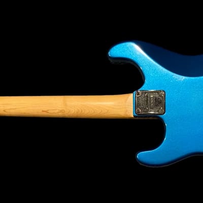 Charvel Model 3A - Circa 1987 1988 - Electric Blue - Made in Japan - MIJ - w/ OHSC image 6