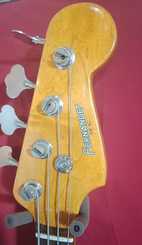Fernandes The Revival Black Precision Bass type | Reverb