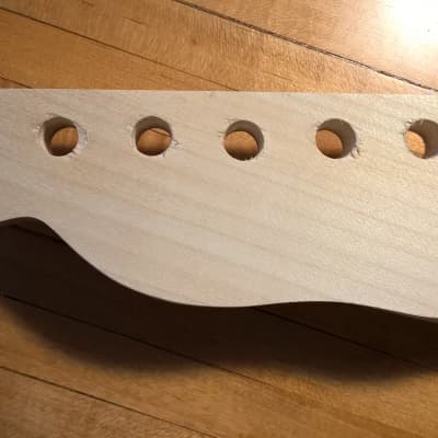 Telecaster Neck -- Unknown Brand; Maple Fretboard; New Condition (Never Installed); w/ Nut image 5