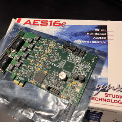 Lynx AES16e AES/EBU PCIe Audio Interface Card