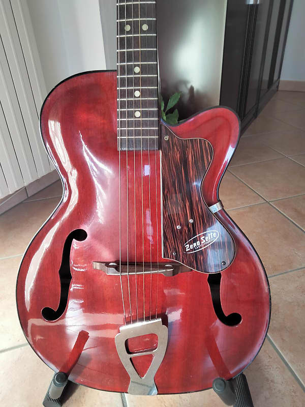 Zerosette Archtop A2 - Red '70s image 1