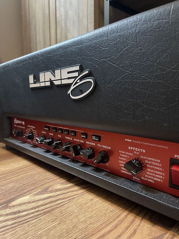 Line 6 Flextone HD 300-Watt Stereo Digital Modeling Guitar Amp Head | Reverb