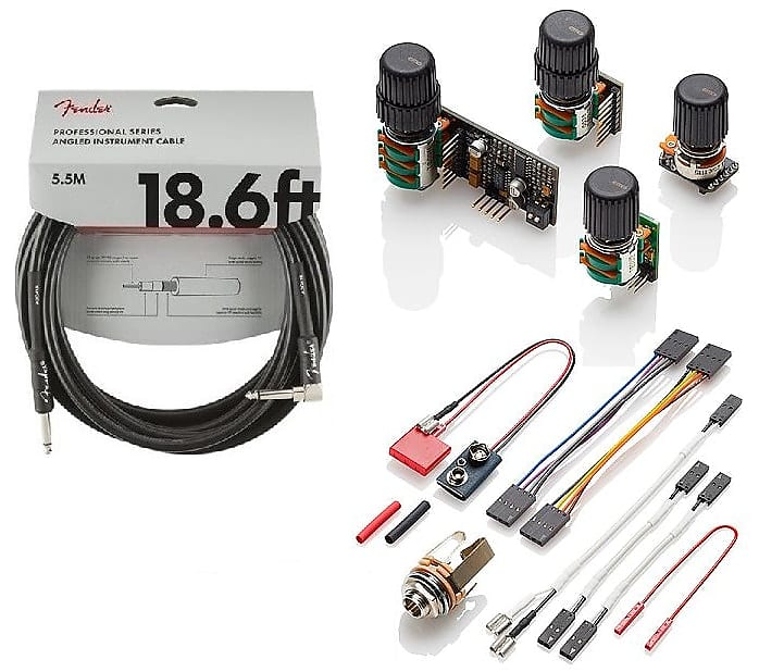 EMG BQC HZ System Passive Preamp Blend, Master Volume, Bass & Reverb