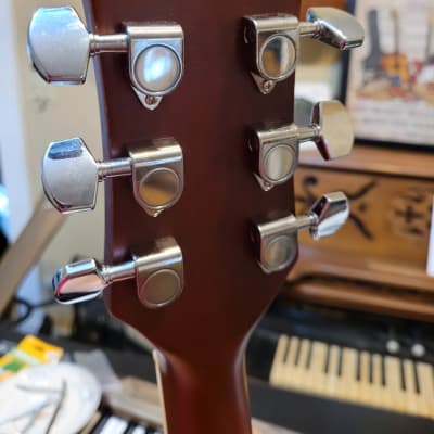 Daisy Rock SGS-DR6205 Deep Pink Sparkle Acoustic Guitar image 7