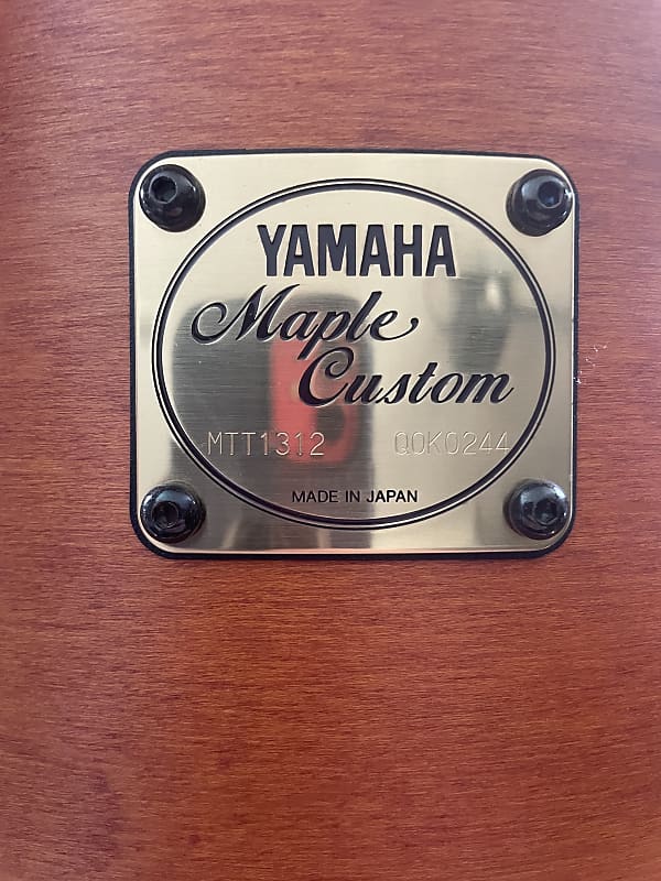 Yamaha Maple Custom Drum Set WOOD HOOPS - Vintage Finish - MIJ -  22,10,12,14,16