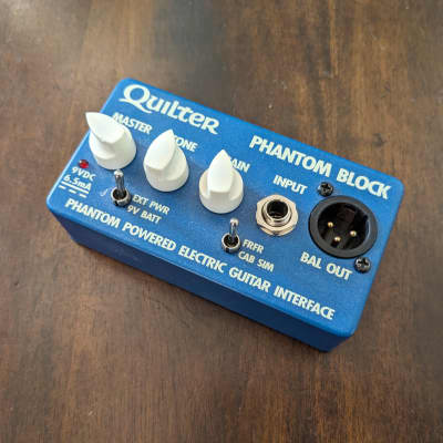 Quilter Phantom Block Electric Guitar Interface 2010s - Blue for sale