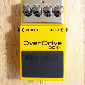①BOSS OverDrive OD-1X Amazon.com: BOSS Od-1X Overdrive Guitar Pedal : Musical