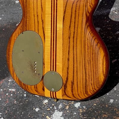 Alembic Series II SSB Short Scale Bass 1980 Zebrawood "Stanley Clarke's" Favorite ! image 4