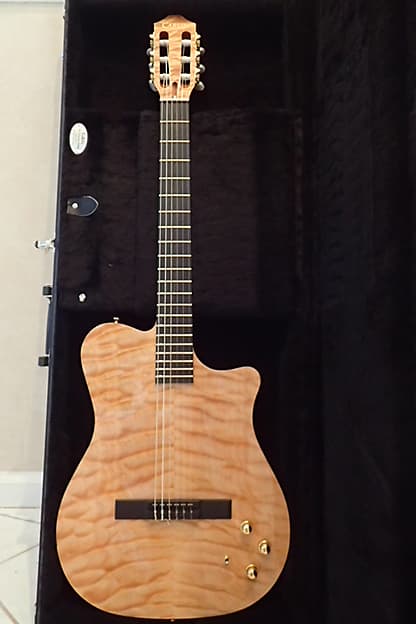 Carvin / Kiesel  NS 1 2016 Natural Quilted Maple image 1