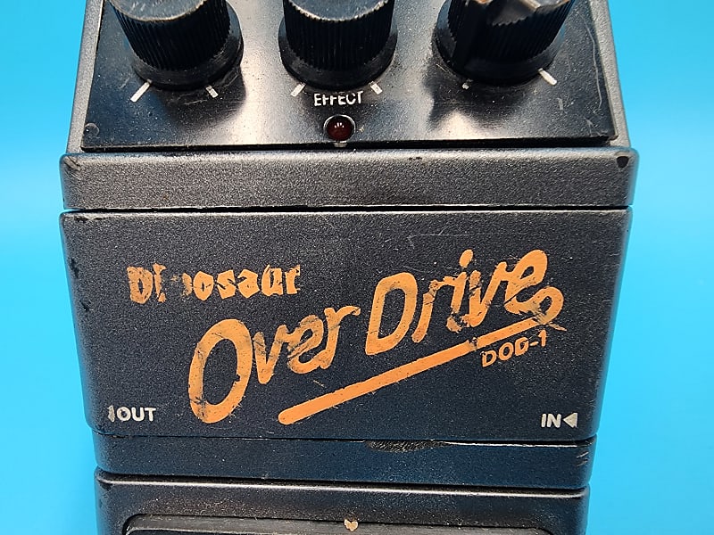 Rare Aria Electra Dinosaur DOD-1 Overdrive Guitar Effect