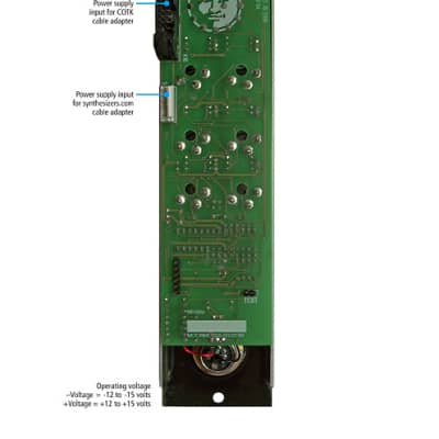 Moon Modular - 553: MIDI to Clock Moog Unit MU 5U Synthesizers.Com Format image 3