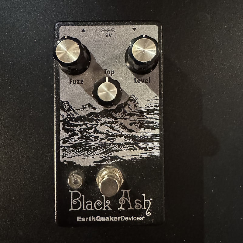 EarthQuaker Devices Black Ash Endangered Fuzz | Reverb
