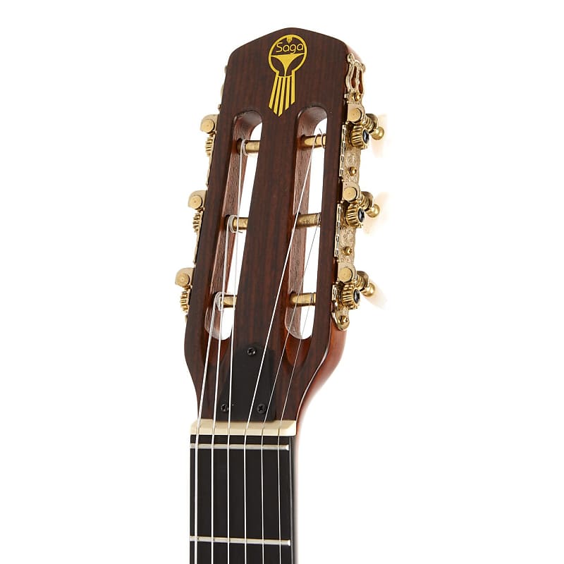 【希少】SAGA JAPAN BM500 Django Jazz Guitar Saga “Django Jazz Guitar BM-500” (mid 80's) :: SHOW BY BANJO