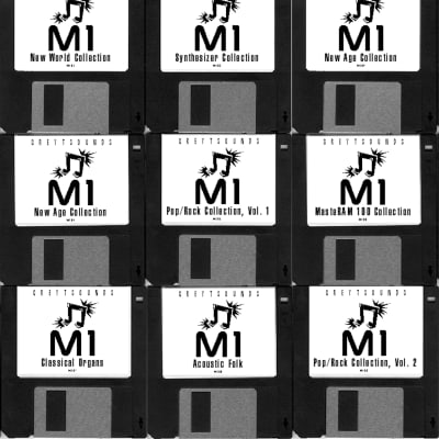 Greytsounds Korg M1/M1R - 9 Bank Set of synth patches - Digital Download