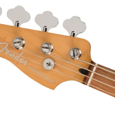 Fender Player Plus Precision Bass Left-Handed 4-String Bass, Olympic Pearl image 5
