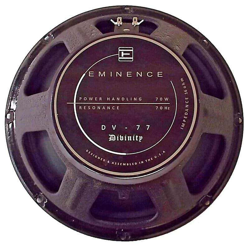 Eminence DV7716 12" Guitar Speaker by Mick Thompson Reverb