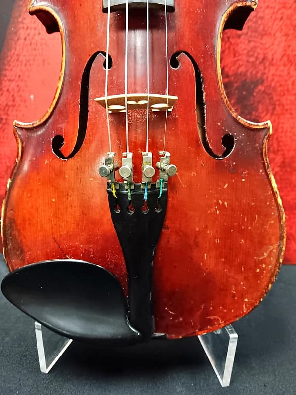 Strad Copy Karl Meisel Model 6115 Violin White Plains NY Reverb