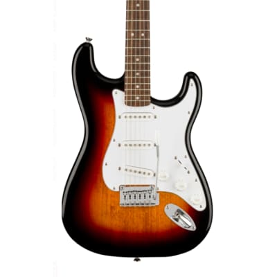 Open Box Squier Affinity Series Stratocaster - 3-Tone Sunburst w/ Laurel FB image 3