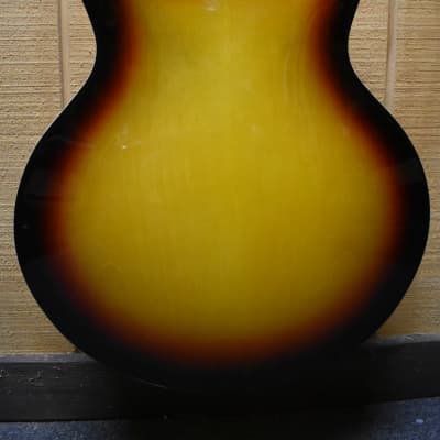 New York Pro  Semi Hollow Body Electric Guitar Sunburst image 8